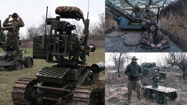 Ukraine Deploys Robots and Unmanned Systems in War Creating New Challenge for Russia