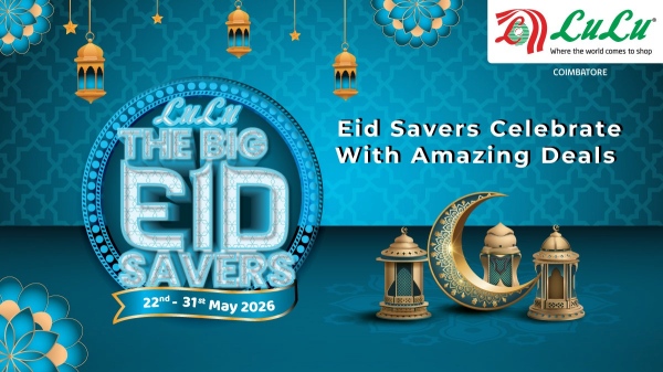 LuLu Hypermarket Coimbatore Offers 2026 Big Eid Savers Lakshmi Mills Biryani Festival Coimbatore LuLu Grocery Discounts Bakrid Deals Buy 1 Get 1 Free LuLu Hypermarket Coimbatore Shopping Festival May