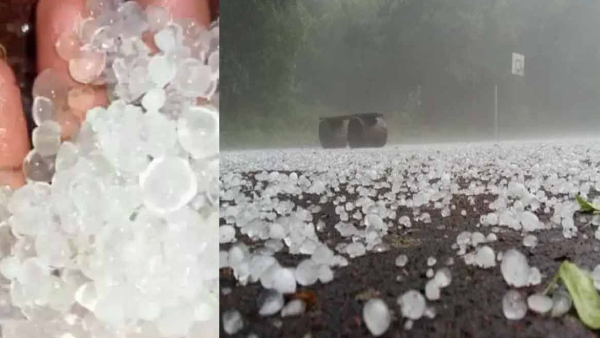 Tiruppur Welcomes Rare Hailstorm Amid Strong Winds