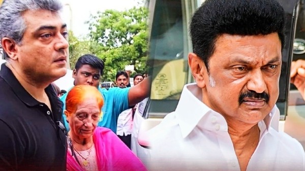 Ajith Kumar Mohini Mani MK Stalin Ajith Mother Death Ajith Kumar Mohini Mani MK Stalin Ajith Mother Death