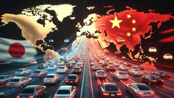 China Japan Automobile Business china overtakes japan auto industry china global car sales share japan auto market decline chinese car makers dominance 2026 cheap chinese ev cars world auto sales ranking china vs japan car industry global automobile market shift china auto exports growth auto industry 2035 forecast EV 2035