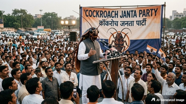 Cockroach Janta Party India politics Cockroach Janta Party India politics