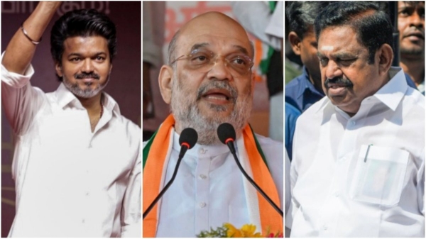 Amitshah tvk aiadmk Vijay