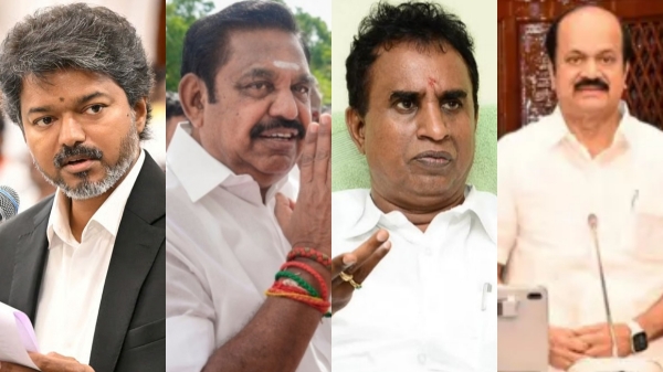 AIADMK SP Velumani Vijay AIADMK SP Velumani Vijay