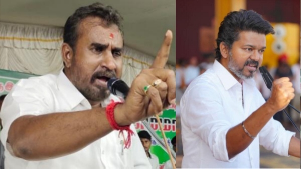 AIADMK SP Velumani Vijay AIADMK SP Velumani Vijay