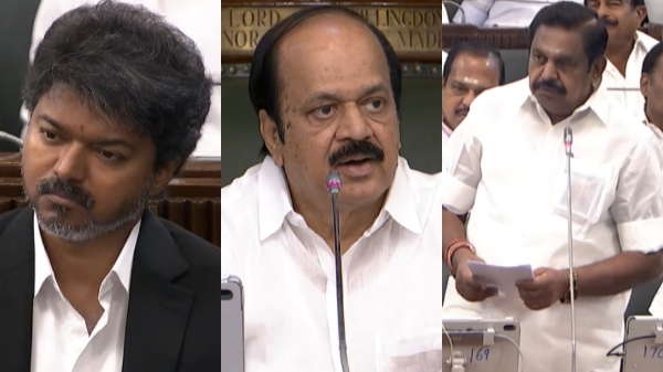 AIADMK SP Velumani CV Shanmugam AIADMK SP Velumani CV Shanmugam