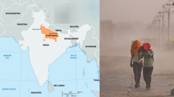Uttar Pradesh Storm Monsoon Uttar Pradesh Storm Monsoon