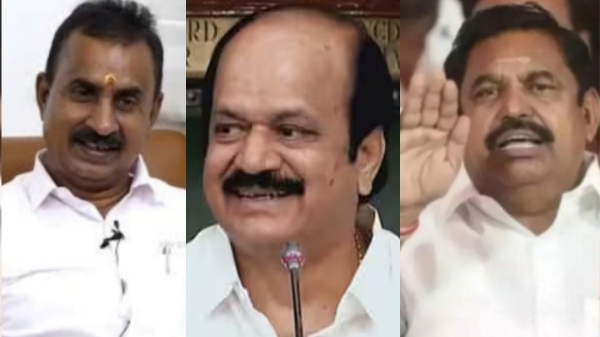 AIADMK Speaker sp velumani edappadi palaniswami