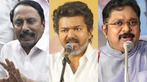 TTV Dhinakaran Sengottaiyan AIADMK Vijay TVK Tamil Nadu Politics Reel Government Political Controversy TTV Dhinakaran Sengottaiyan AIADMK Vijay TVK Tamil Nadu Politics Reel Government Political Controversy