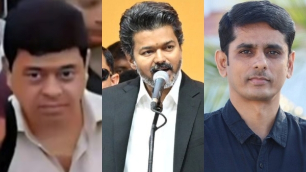 John Arockiasamy Vishnu Reddy TVK TVK Vijay John Arockiasamy Vishnu Reddy TVK TVK Vijay