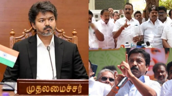 Sp Velumani Vijay AIADMK Sp Velumani Vijay AIADMK