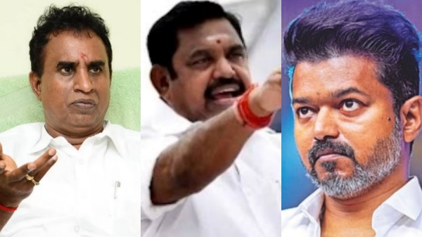 Edappadi Palaniswami AIADMK SP Velumani CV Shanmugam