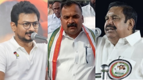 Manickam Tagore Udhayanidhi Stalin Edappadi palaniswami