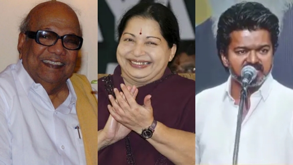 Vijay Karunanidhi Jayalalithaa Vijay Karunanidhi Jayalalithaa