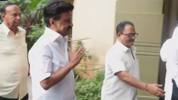 Cadres Cheer as Stalin Reaches Anna Arivalayam After Poll Setback