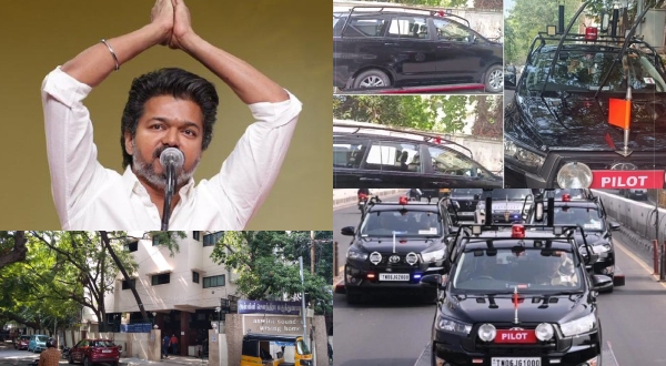 An In-Depth Look at the High-Tech Security Convoy of Tamil Nadu s CM TVK Vijay An In-Depth Look at the High-Tech Security Convoy of Tamil Nadu s CM TVK Vijay