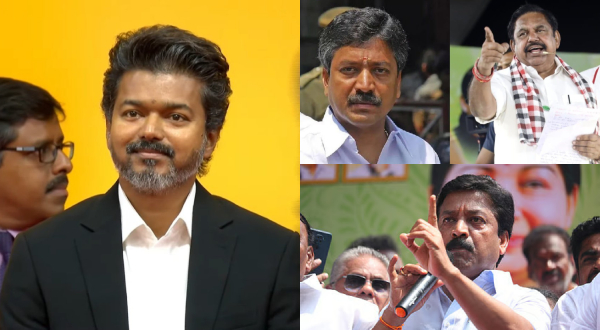 Edappadi Palanisamy talked for an alliance with DMK we opposed it says CV Shanmugan