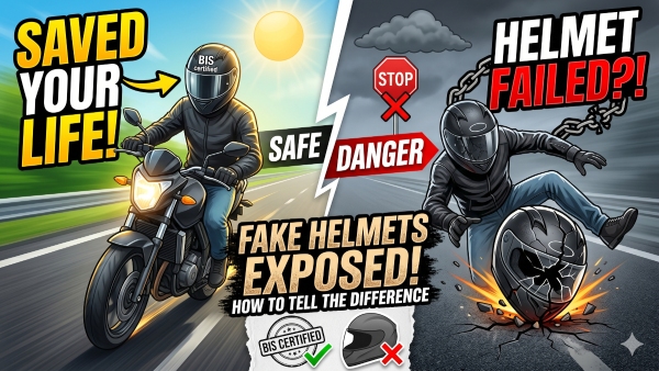 Fake Helmet Mafia in India How a Counterfeit BIS Mark is Putting Millions of Riders at Risk Fake Helmet Mafia in India How a Counterfeit BIS Mark is Putting Millions of Riders at Risk