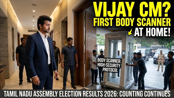 Is Vijay the Next CM TVK Leads in 100 plus Amid Unprecedented Security at Vijay s Home