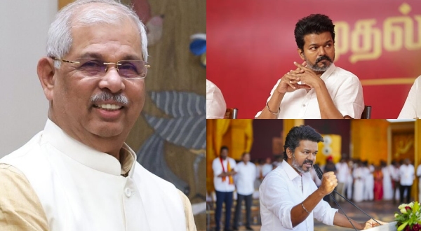 TVK Vijay got into major trouble he may not or will not come out of it says Bharathi Thambi