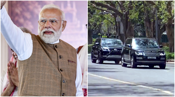 Narendra Modi Convoy Narendra Modi India