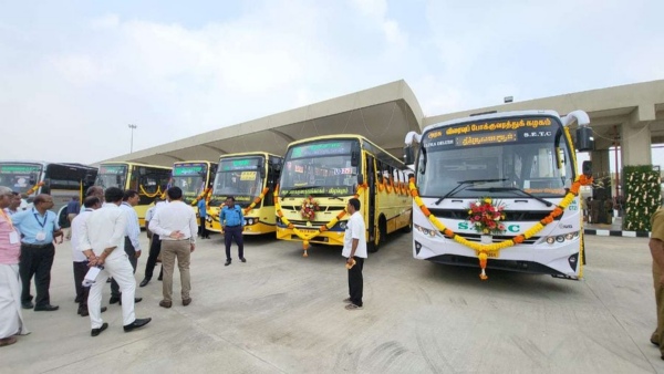 Koyambedu Instead of Kilambakkam Will Government Buses Depart Like Omni Buses Minister s Response