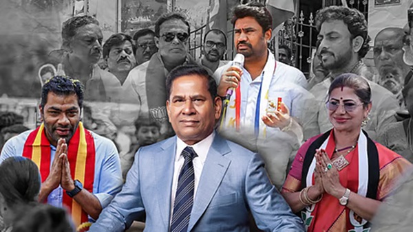 How did three MLAs from Lottery Martin s family win in tamil nadu and puducherry