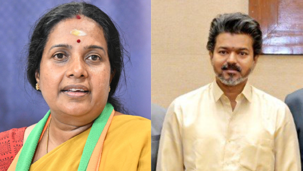 Vijay Is Proving He Is a Karunanidhi Through Every Action BJP Vanathi Srinivasan