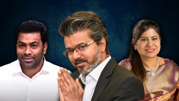 AIADMK Vijay TVK Adhav Arjuna