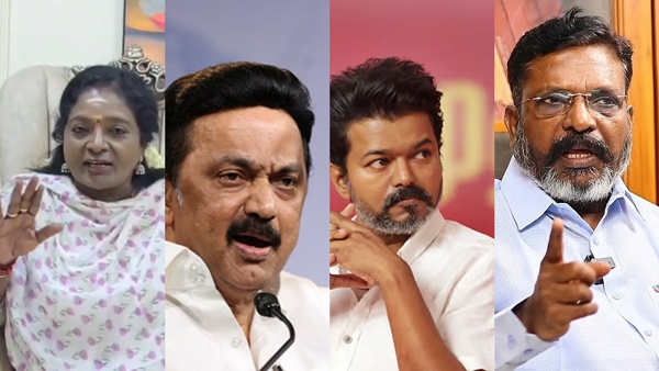Video released by Tamilisai Soundararajan regarding Vijay Thirumavalavan and mk Stalin