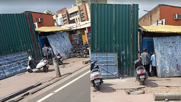 TASMAC Outlet at Jayanthi Signal in Thiruvanmiyur resumed operations one day after being closed