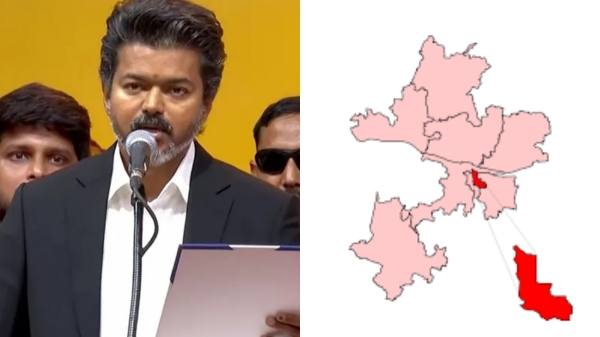 CM Vijay Resigns as Trichy East MLA CM Vijay Resigns as Trichy East MLA