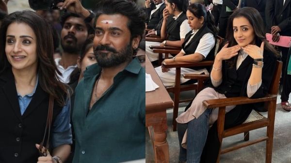 Trisha Karuppu Suriya RJ Balaji Trisha Karuppu Suriya RJ Balaji