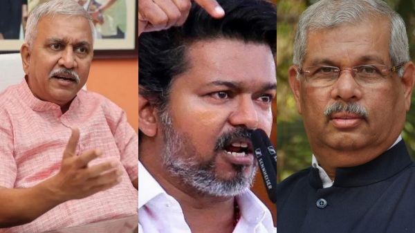 Vijay s TVK Struggles for Majority BJP Narayanan Thirupathy on Vijay