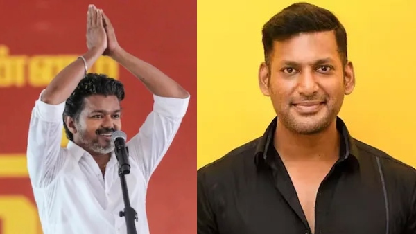 TVK Vijay Politics Vishal opposes DMK ADMK alliance Vishal statement on Tamil Nadu politics DMK ADMK coalition rumours TVK single largest party Vijay Tamilaga Vettri Kazhagam 108 seats Tamil Nadu government formation crisis Vishal supports Vijay TVK common people disaster alliance Tamil Nadu assembly election results Congress support to TVK Vishal social media post Tamil Nadu political debate Thalapathy Vijay party challenge DMK ADMK unexpected alliance Vishal voice for TVK 108