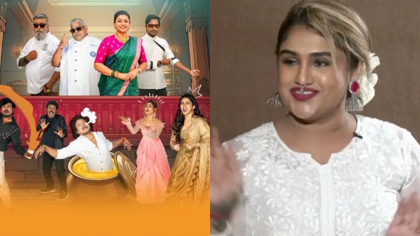 Vanitha Vijayakumar Roja Cook With Comali Vijay TV Chef Damu Vanitha Vijayakumar Roja Cook With Comali Vijay TV Chef Damu