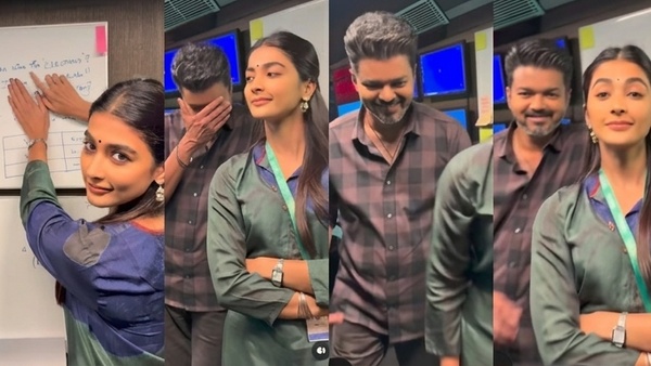Vijay Pooja Hegde Beast Movie Tamil Cinema