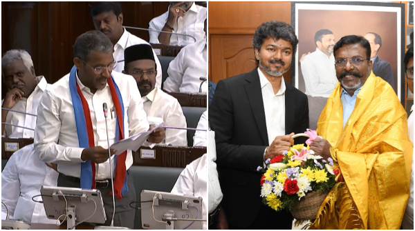 VCK to join in TVK govt VCK TVK VCK to join in TVK govt VCK TVK