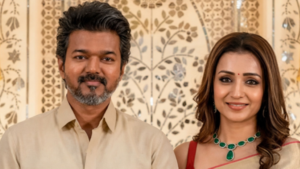 vijay trisha TVK Cinema Rakhi Sawant says Vijay Trisha should marry Vijay Trisha marriage rumors Rakhi Sawant viral interview TVK 108 seats victory Trisha birthday visit to Vijay house Vijay divorce case Tamil Nadu political personal life Rakhi Sawant mehendi function comment Vijay first Christian CM praise Rakhi Sawant wants to join TVK Trisha Vijay relationship buzz Tamil cinema political crossover Radhika Sarathkumar whatte a gift comment Vijay Trisha election day meeting Rakhi Sawant controversial statement 108 whatte a gift