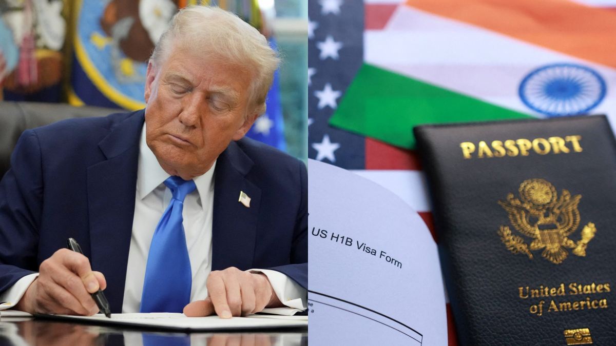 H-1B விசாவில் விழுந்த இடி.. டிரம்ப் போட்ட அதிரடி உத்தரவு..இனி இந்தியர்களுக்கு விசா கிடைப்பது கஷ்டம்!