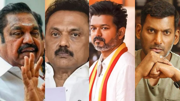 Vishal Vijay Tamil Nadu Politics DMK AIADMK Vishal Vijay Tamil Nadu Politics DMK AIADMK