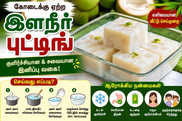Tender Coconut Pudding Tender Coconut Pudding
