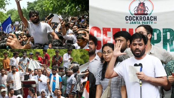 Cockroach Janata Launches Pune Protest Vows Not to Stop Until Dharmendra Pradhan Resigns