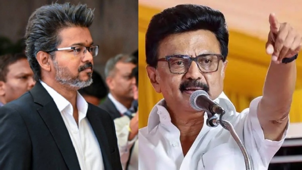 MK Stalin Sharp Attack on Vijay Says TVK Government Has Failed Women MK Stalin Sharp Attack on Vijay Says TVK Government Has Failed Women