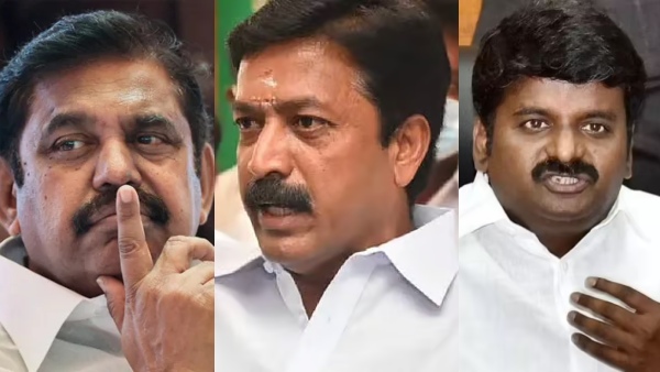 C Vijayabaskar Targets AIADMK Leadership Pressure Mounts on Edappadi Palaniswami After CV Shanmugam Row C Vijayabaskar Targets AIADMK Leadership Pressure Mounts on Edappadi Palaniswami After CV Shanmugam Row