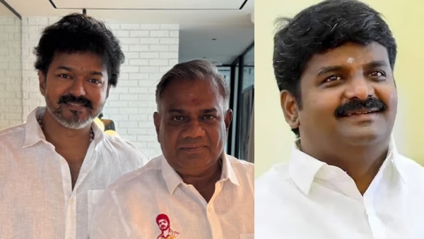 C Vijayabaskar Meets Bussy Anand Speculation Grows Over TVK Entry