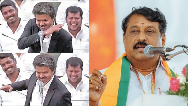 BJP Nainar Nagendran Slams Vijay - If Anyone Else Had Made That Gesture They Would Have Been Arrested