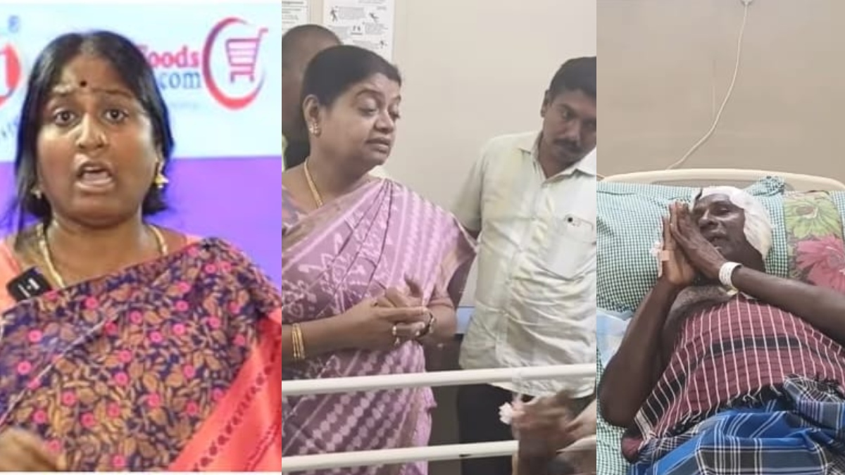 "நான் ஒரு ஓய்வு பெற்ற ஆசிரியர்..!" கண்ணீர் மல்க பேசிய நடிகை தீபாவின் அப்பா.. ஆறுதல் கூறிய கீதா ஜீவன்