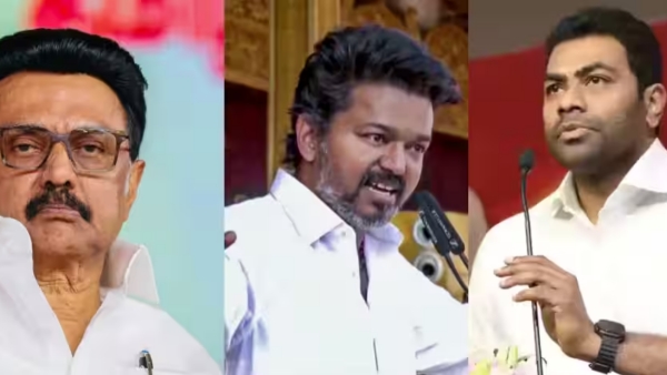 MK Stalin lost in Kolathur just because Vijay spoke for five minutes Aadav Arjuna s remarks MK Stalin lost in Kolathur just because Vijay spoke for five minutes Aadav Arjuna s remarks