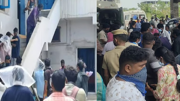 Ammonia Gas Leak in Thiruvallur Tamil Nadu Govt Shuts Down Shrimp Processing Plant NDRF Takes Control Ammonia Gas Leak in Thiruvallur Tamil Nadu Govt Shuts Down Shrimp Processing Plant NDRF Takes Control